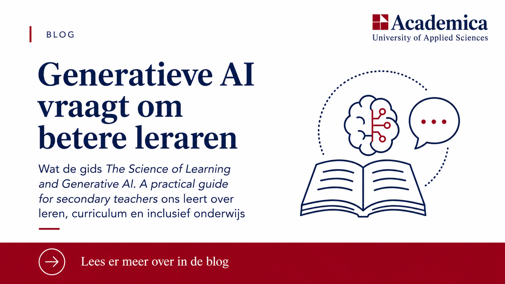 Waarom generatieve AI vraagt om betere leraren