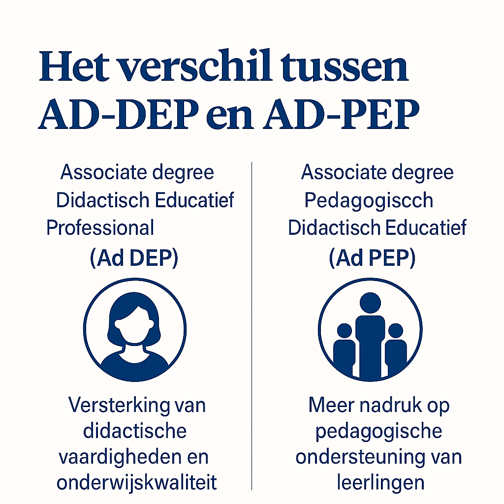 Ad DEP of Ad PEP? Het algemene verschil tussen deze Associate degrees
