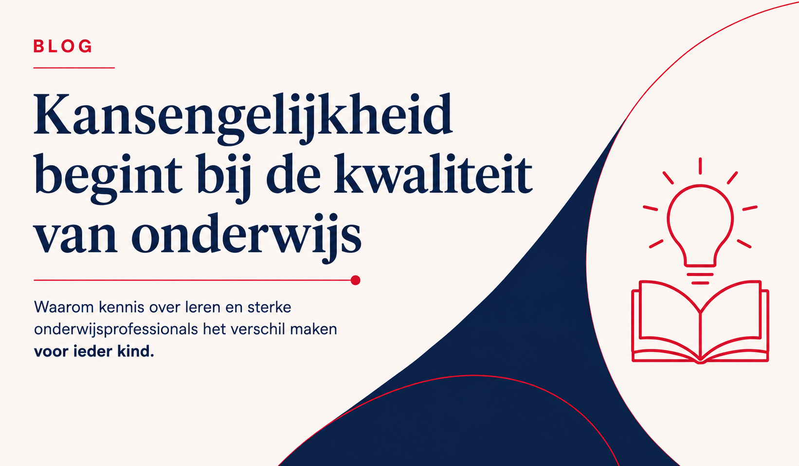 De minder vaak besproken kloof in onderwijskansen